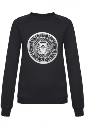 Bluza z nadrukiem z logo, zdjęcie 1 Bluza z nadrukiem z logo od Balmain